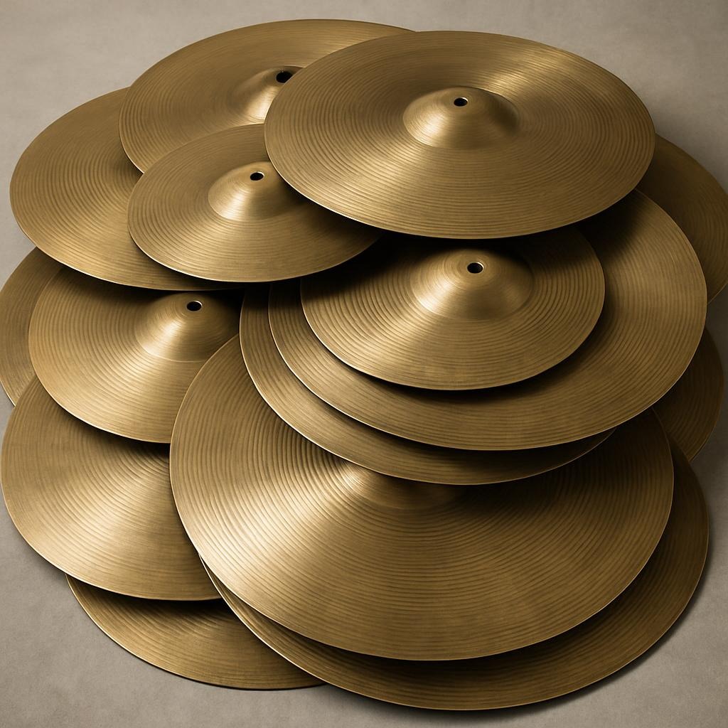 La scelta dei piatti per la batteria acustica