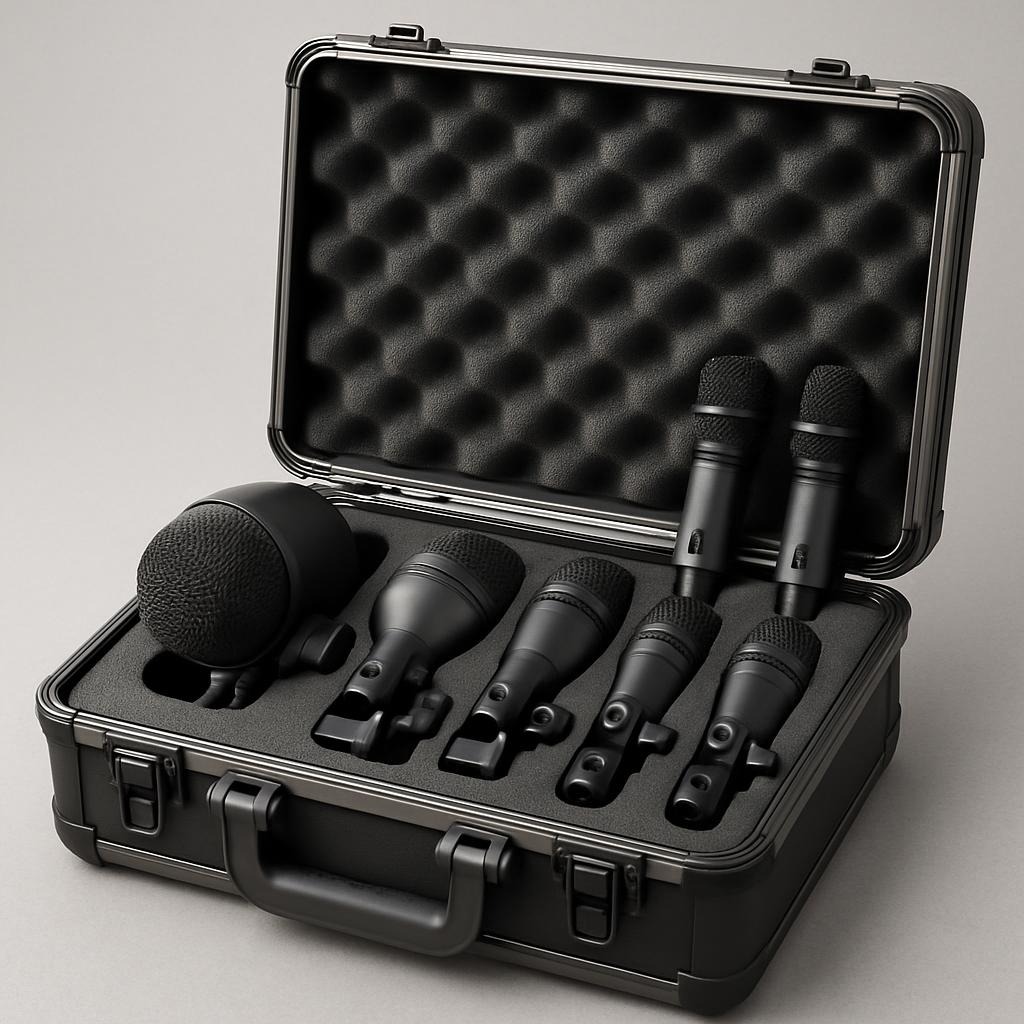 Microfonare la batteria acustica…